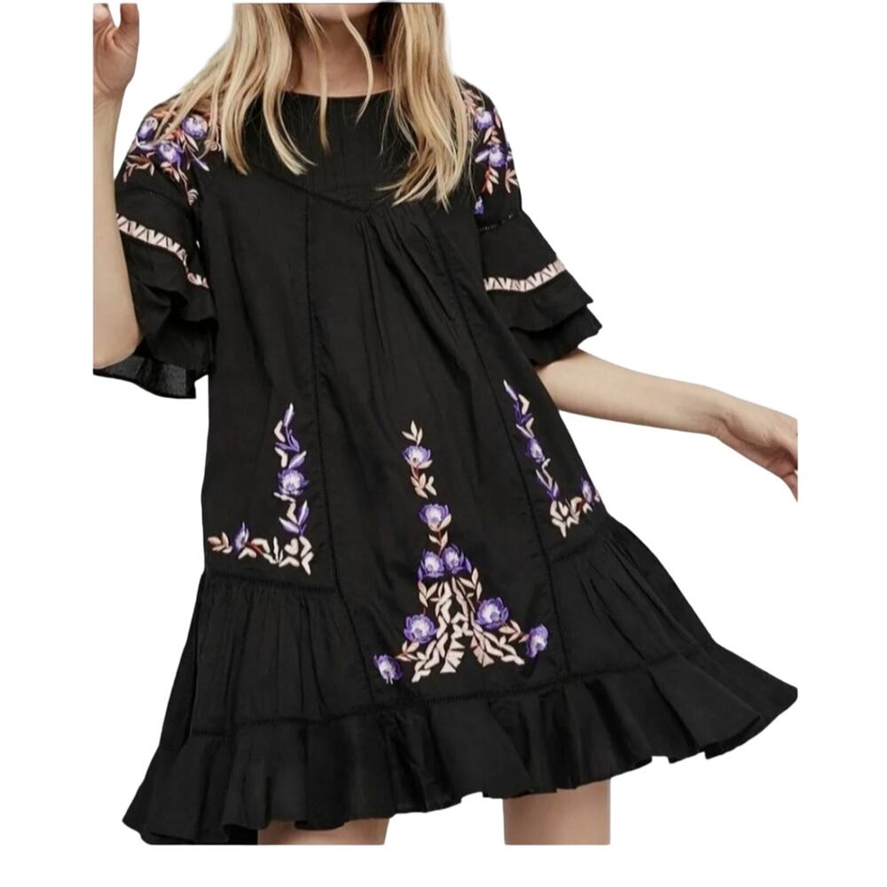 Free people pavlo embroidered dress